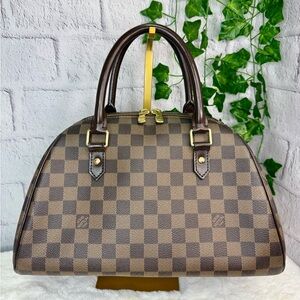Authentic Louis Vuitton Damier Ebene Ribera MM